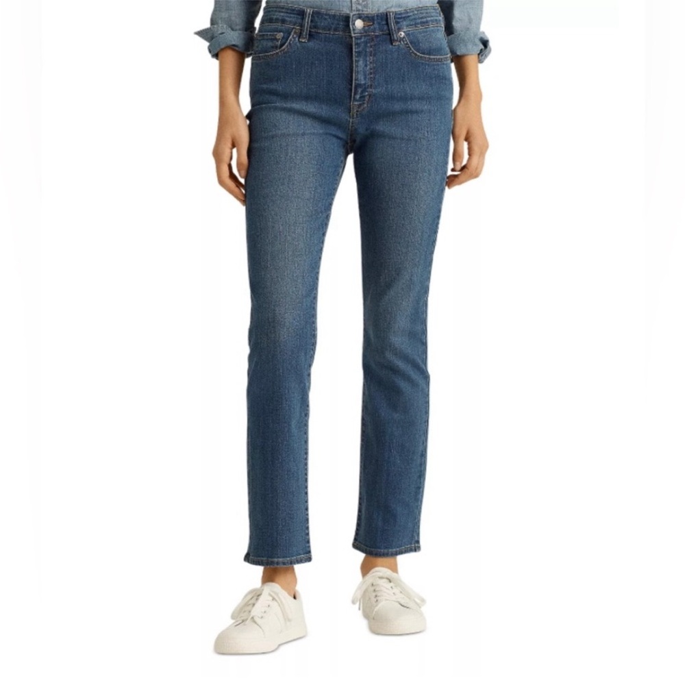 Lauren Ralph Lauren Blue Denim Jeans Black Label